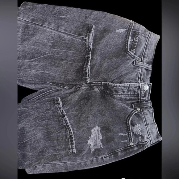 Old Navy black washed high rise jeans - Picture 5 of 8